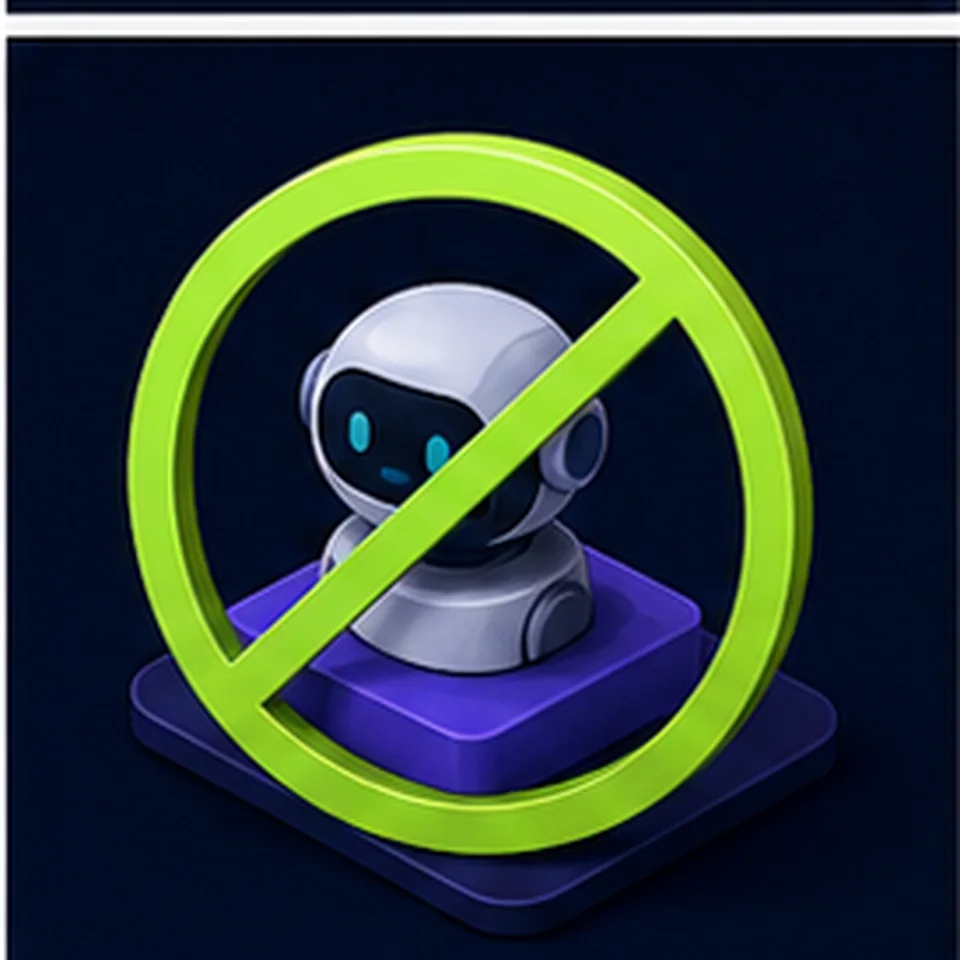 When not to use AI