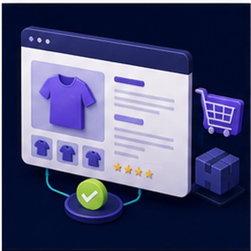 Create ecommerce product-page content with AI