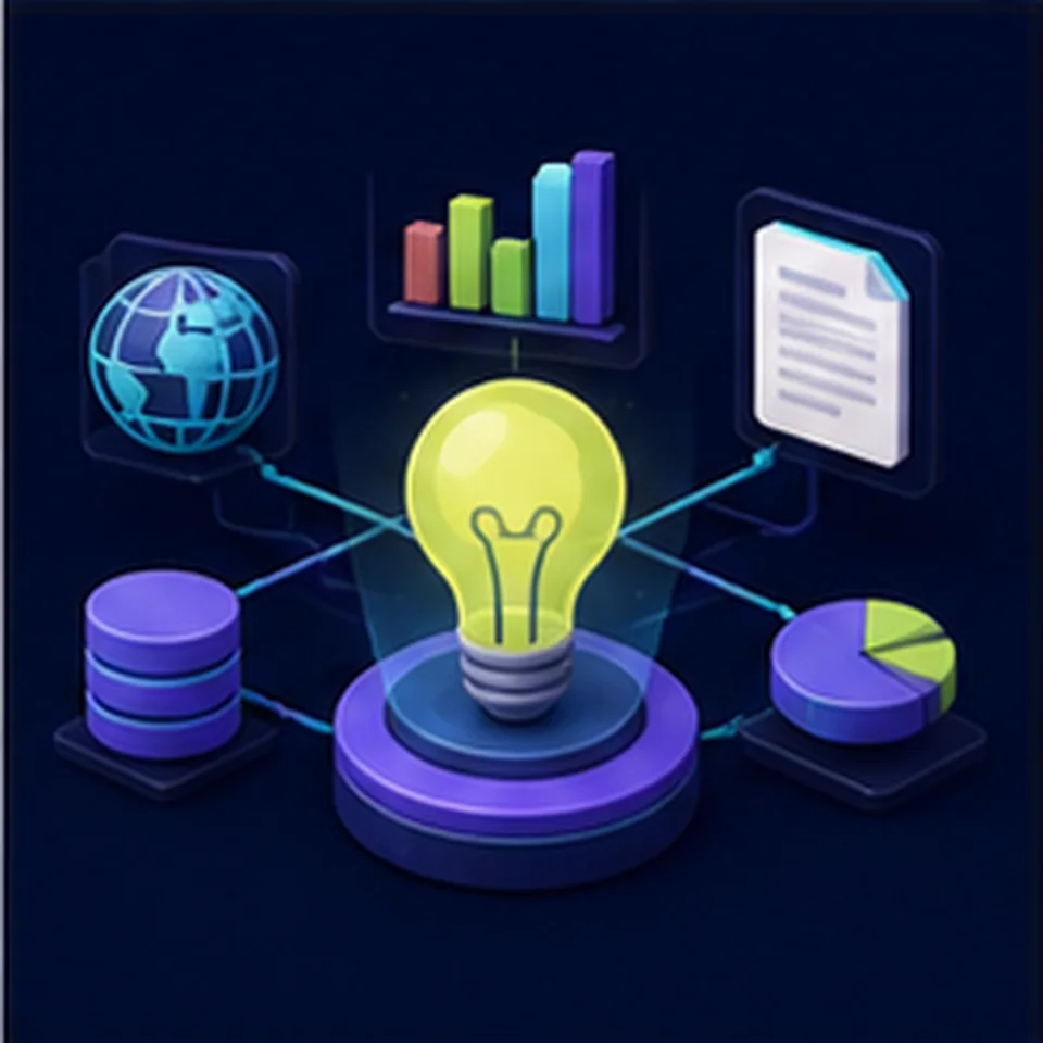 Research a new business idea using multiple AI tools