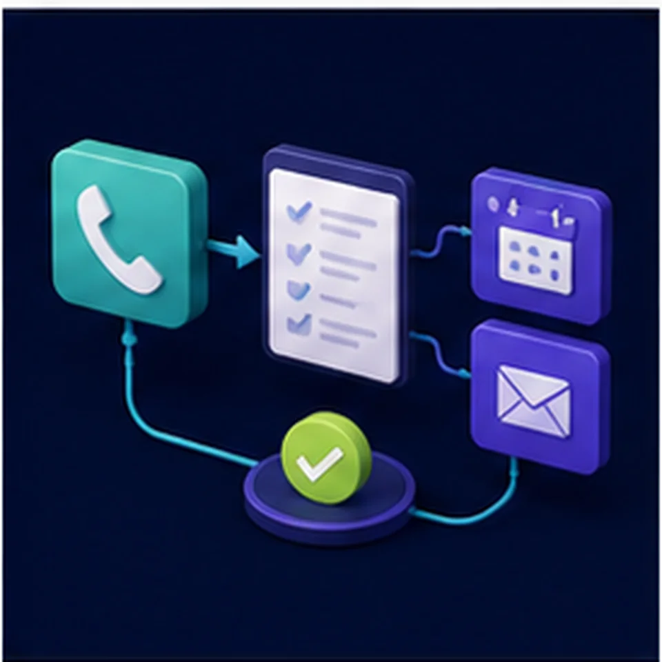 Turn a sales call into a responsible follow-up