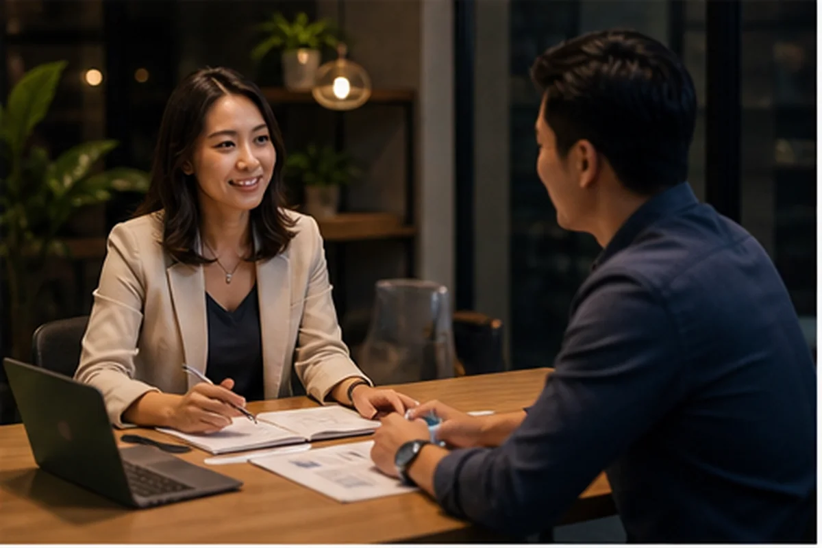 Private one-to-one AI coaching using real business work